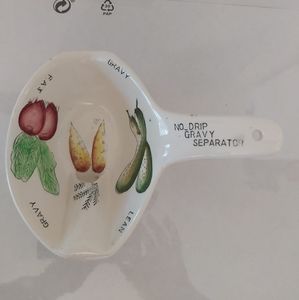 Vintage Bol à sauce en porcelaine